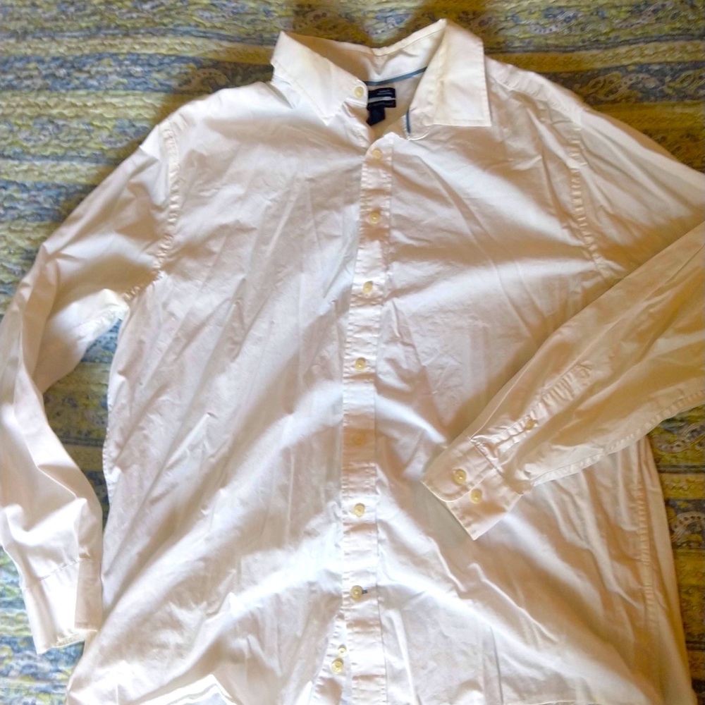 Classic white button-down